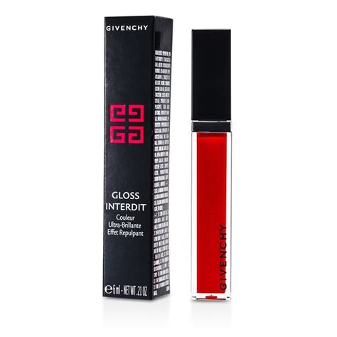 givenchy gloss interdit ultra shiny color plumping effect|Gloss Interdit Ultra.